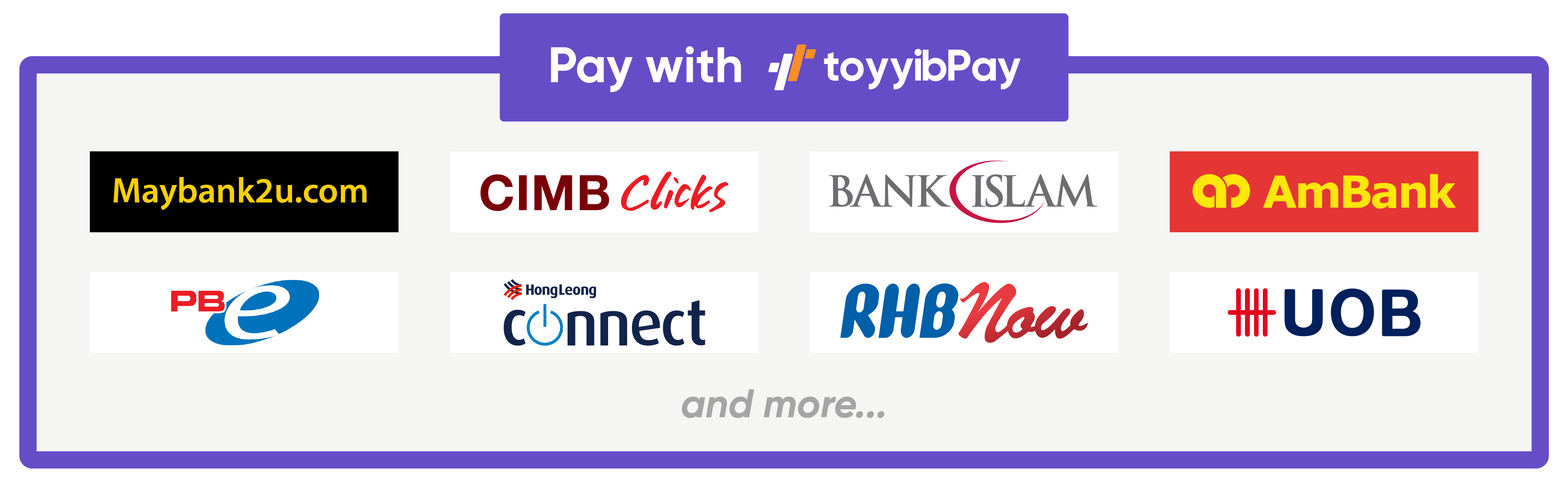 Pilihan Untuk BAYAR SECARA ONLINE BANKING